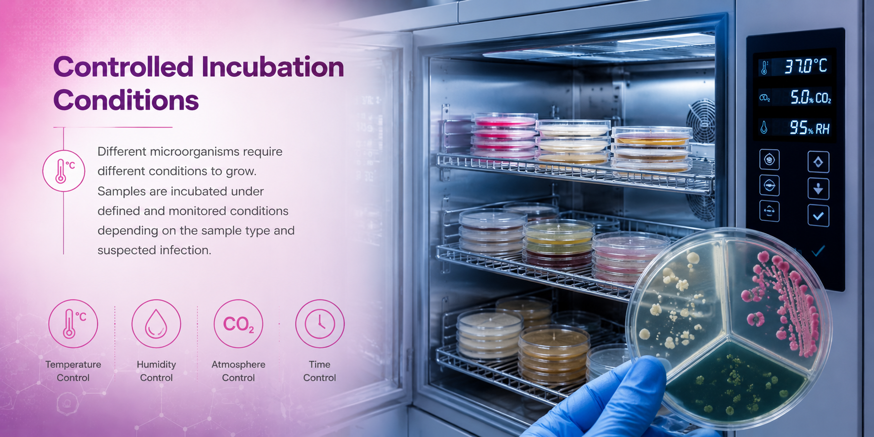 Controlled Incubation Conditions